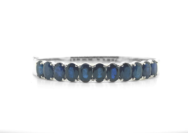 Sapphire White Gold Bracelet B005N