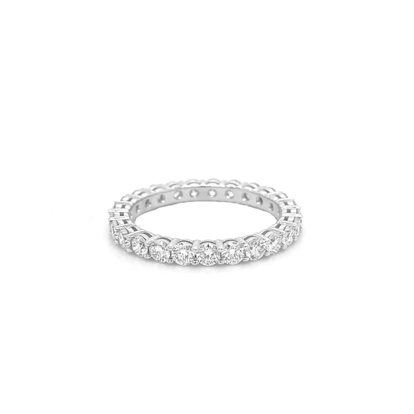 Diamond Eternity Ring White Gold R063