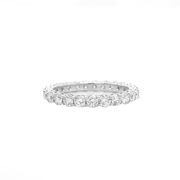 Diamond Eternity Ring White Gold R063