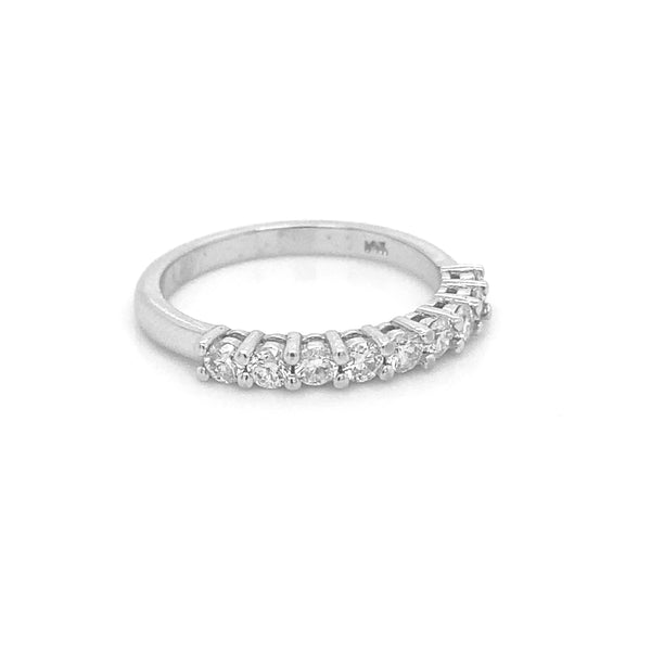 Wedding Ring Band White Gold R068