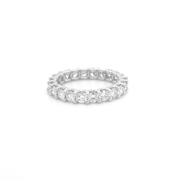 Diamond Eternity Ring White Gold R064